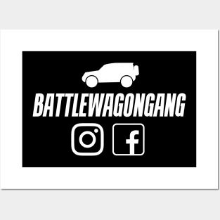 Battlewagongang promo shirt Posters and Art